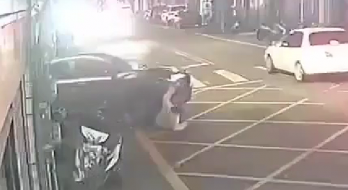 Woman Ran Over In Taiwan