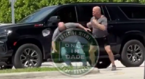 Bald Road Rage Fight In Florida