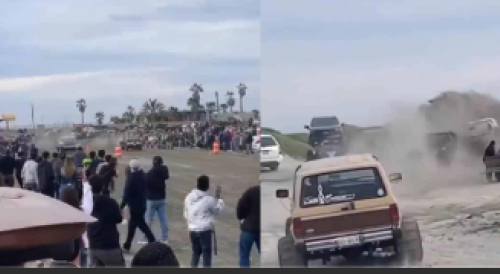 Several Spectators Injured By Lost Control Car In Mexico