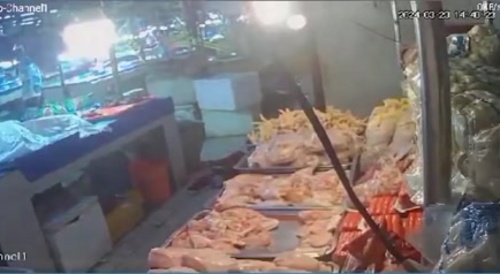Meat Vendor shot and killed inside marketplace by gun-man