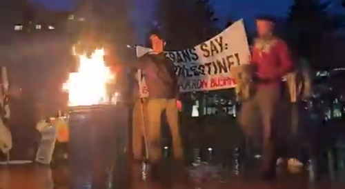 Veterans Burning Their Uniforms In Solidarity with Aaron Bushnell