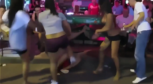 Hookers Give Beat Down in Pattaya