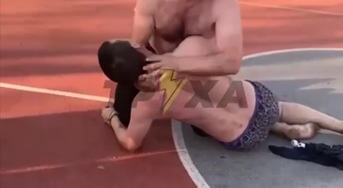 A Ukrainian bit off a Ukrainian's ear in a fight
