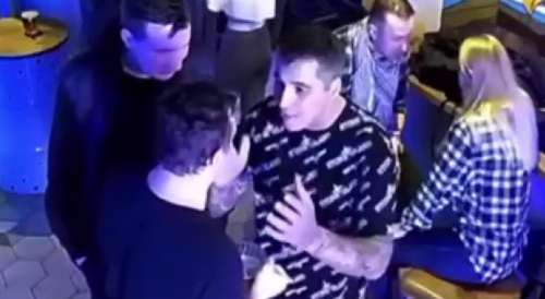 Mean Dude Knocks Out Two During Confrontation Inside The Bar In Russia