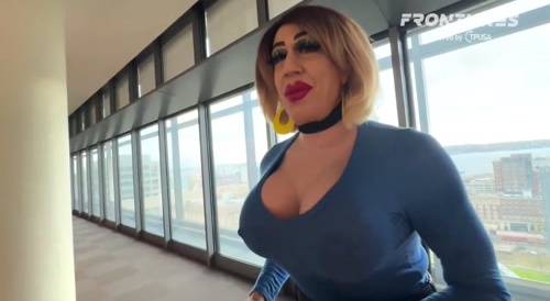 Tranny Lawyer has Double Nipples