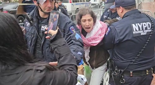 NYPD Arrests Pro-Palestine Protestors