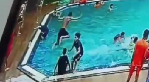 Freak Swimming Pool Accident Killed the Guy