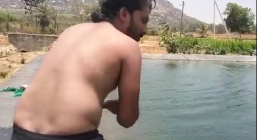Man Drowns In The Pond On Camera