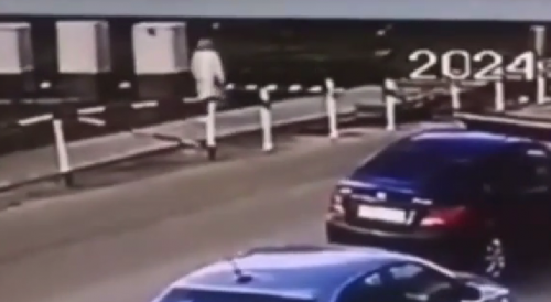 Careless Woman Gets Killed By Train In Russia