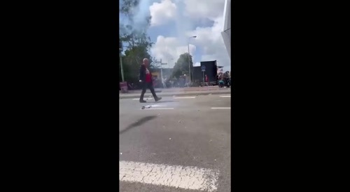 Soccer Fan Loses Fingers After Firecracker Explosion