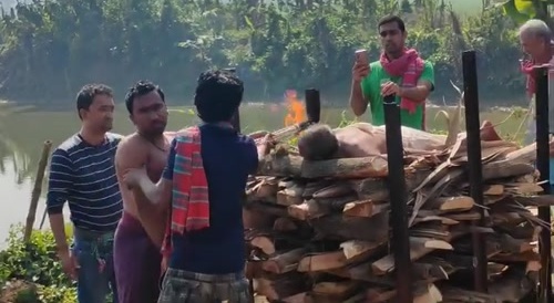 Traditional Cremation In India