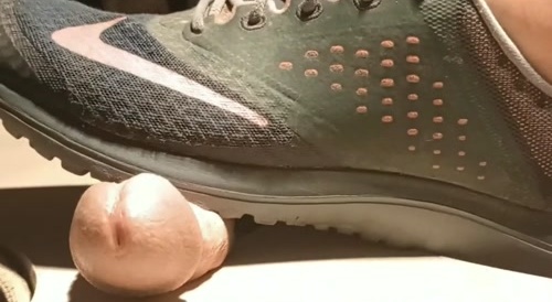 Cock Trampling in Running Shoes