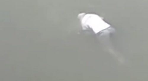 Bridge Jumper Calmly Drowns In China