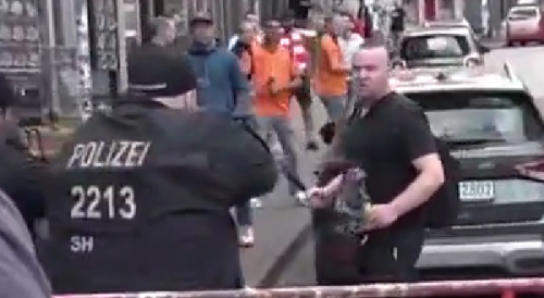 German police shoot man wielding pick hammer in Hamburg