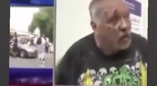 Old White guy gets beat by everybody, blames Blacks