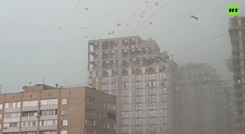 Hurricane "EDGAR" hits Moscow.