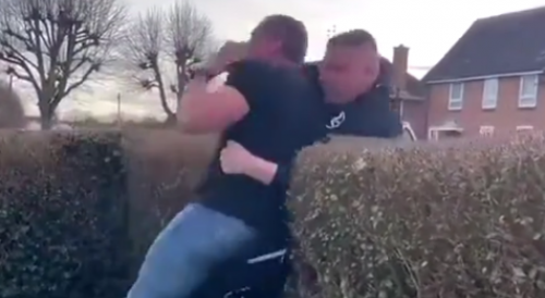 Man Gets into A Fight With Repossession Agent
