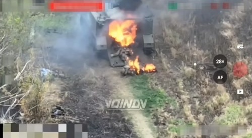 Full video of soldiers burning alive