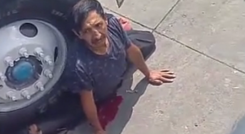 More Angles Of Man Crushed By Truck In Guatemala