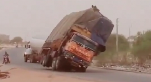 WCGW When You Surfing On Truck In Nigeria