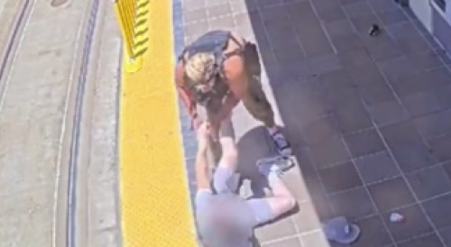 Attack on VTA platform in San Jose