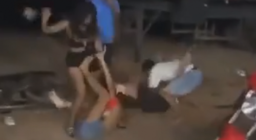 Couples Get Into A Fight Over Jealousy In Brazil