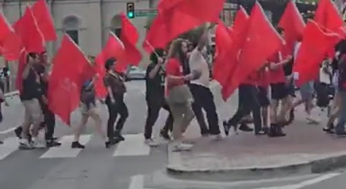 Communists March on Philadelphia