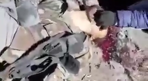 CJNG Sicarios Brutalizing Dead Rival