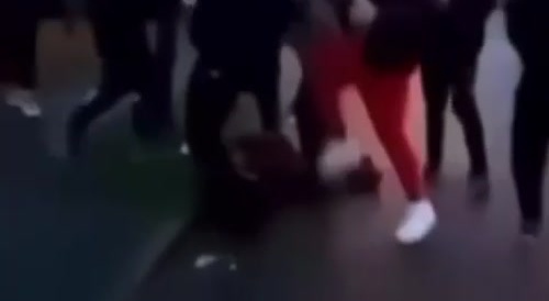 Scottish gang member gets beat down