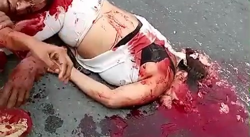 Sad And Gruesome Aftermath Of Road Accident In Ecuador