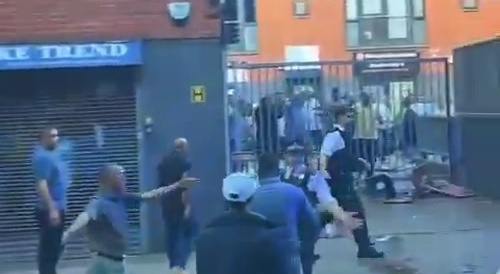 Muslims riot in London