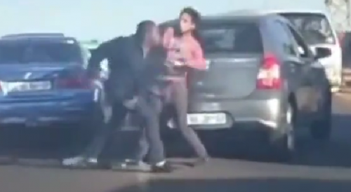 Road Rage Fight In South Africa