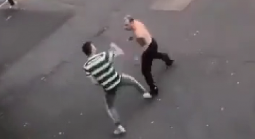 Belfast Junkie Armed With Knife Insults A Wrong Dude