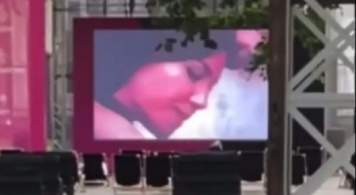 BDSM Porn Shown On Big Screen In Public In Russia