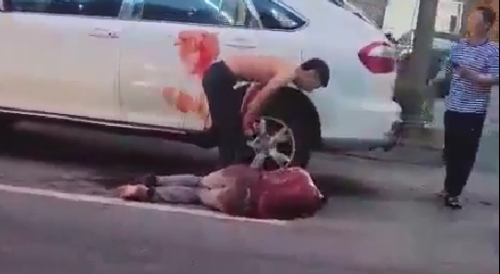 Stabber Slaps A Dying Opp In Liaoning province, China