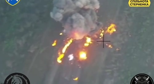 FPV SENDS THE CREW OF A RUSSIAN SPG TO HELL