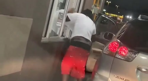 McDonalds Drive Thru Beatdown