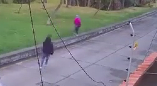 Helpless Woman Robbed Of Her Phone By Female Thug  In Colombia