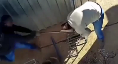 Employee knocks out boss with iron bar to the head