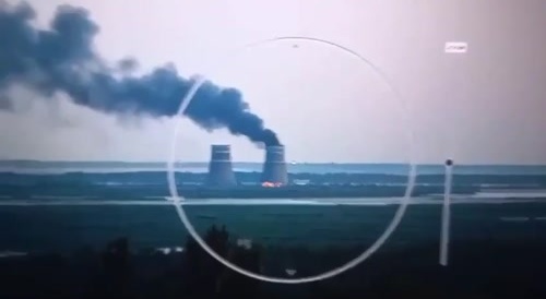 Nuclear Power Plant In Zaporozhye, Russia Attacked By Ukranian Drones.