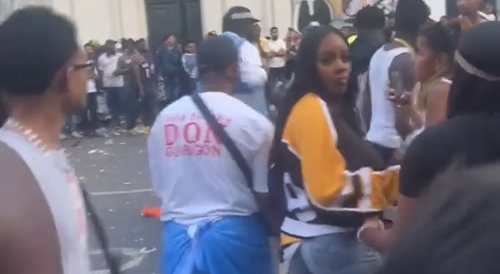 Fight at Notting hill carnival