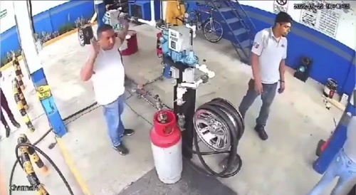 Gas Station Robbery