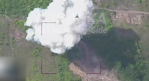 2 Ukrainian Buks air defense systems destroyed.