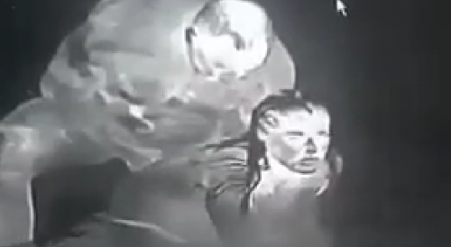 Lovers Caught On Night Vision Cam