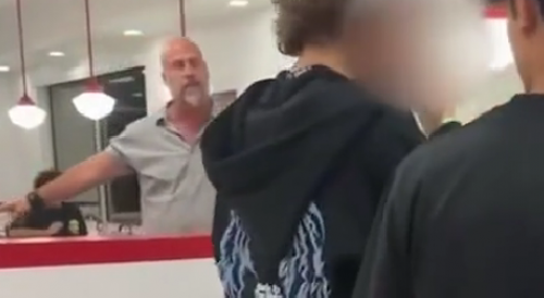 Grown Man Slams Teen at 'In-n-Out' Burger Joint