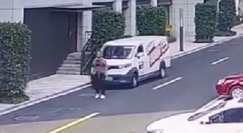 China Man Ran Over Twice By Same Van