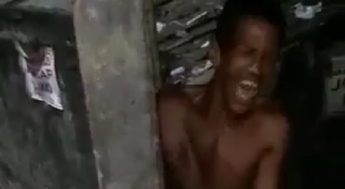 Naked Thief Faces Favela Justice