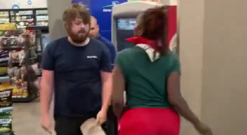 Angry Black Woman Won't Leave Store