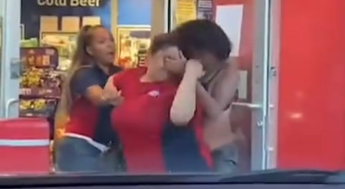 Shoplifter Gets Into A Fight With Store Employyes In New Mexico