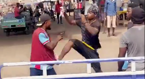 Street Fight In Ghana